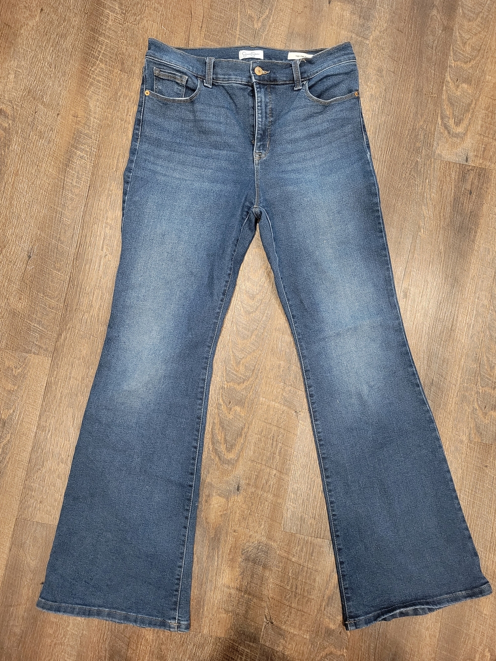 Jessica Simpson High Rise Flare Jeans — Size 10